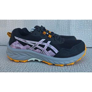 ASICS Gel-Venture 10 Black Light Ube Trail Running Shoes - Women's Size 8 New